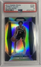 JARRETT ALLEN RC 2017-18 Panini PRIZM SILVER PRIZM # 154 PSA 9 Cavaliers 