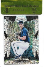 2019 Panini Prizm Draft KYLE WRIGHT WHITE SPARKLE ROOKIE RC SP /20 BGS 9.5 GEM!