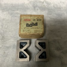 VEE BLOCKS  ERON TYPE "B"  2  WIDE  MADE IN JAPAN  PT 110 NO 2 VEE BLOCKS