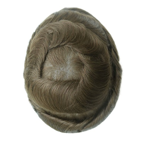 Ultra Thin Skin Mens Toupee Natural Real Human Hair System Hairpieces 7x9 - Picture 25 of 62
