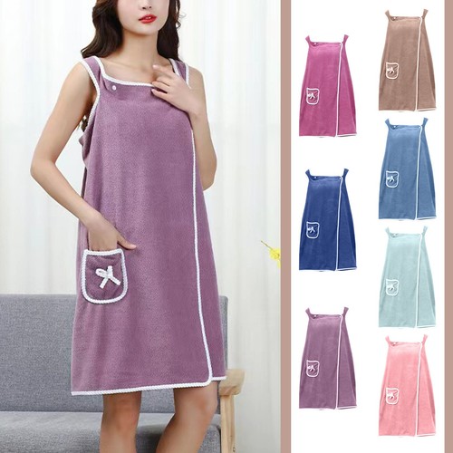 Women Body Wrap Salon Beauty Spa Soft Towelling Gown For Bath Robe Salon Spa UK - Picture 21 of 44