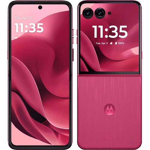 Motorola Razr 60 Ultra 5G Pantone Cabaret 512GB + 16GB Dual-SIM Unlocked NEW - Afbeelding 2 van 5