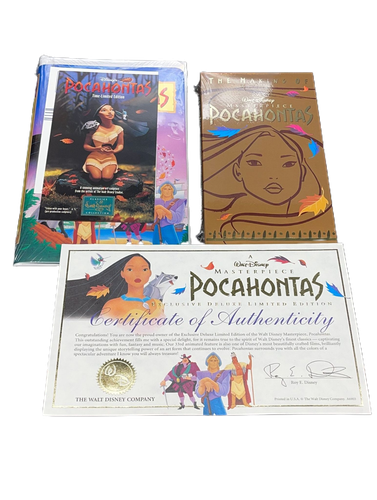 ๐ Walt Disney's Pocahontas Exclusive Deluxe Collector's Video Set ๐ - Picture 3 of 9