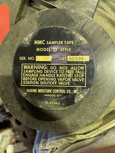 MMC CARGO SAMPLER TAPE  MODEL  “D” STYLE