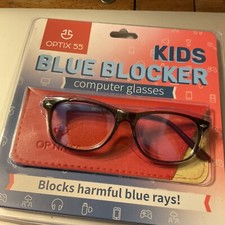 optix 55 kids blue blocker computer glasses