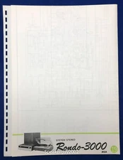 Original Pioneer Rondo 3000 / System Stereo Fold-Out Schematic