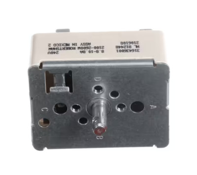 Fits Electrolux 316436001, NL 812448, 2106108, Infinite Switch