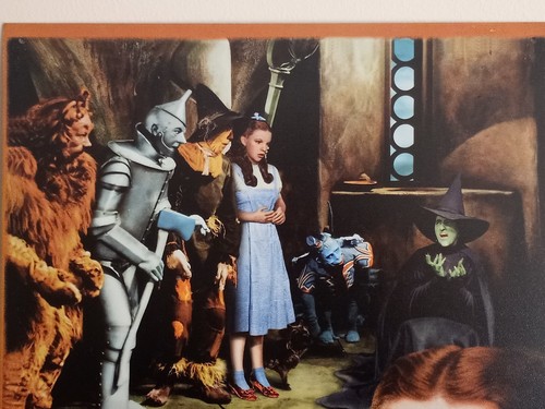 WIZARD OF OZ Dorothy Toto Classic Witch Melting Movie Scene 17.5"×12.5" Wall Art - Picture 2 of 6