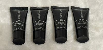 SET of 4 - GIORGIO ARMANI FLUID SHEER #2 (Champagne) HIGHLIGHTER - 5 ml EACH