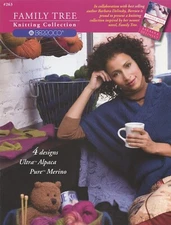 Berroco Knitting Pattern Book #263 Family Tree Knitting Collection 4 Designs