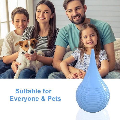 3 Pack, Ear Wax Removal Ear Cleaner Syringe Suction 60ml Rubber Washable Soft - Picture 6 of 8
