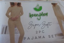 Honeydew Women’s 2 Piece Pajama Set Calm Cheetah Print XL NEW