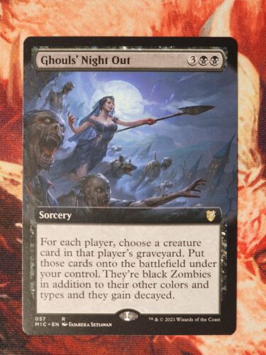 Ghouls' Night Out Extended Commander: Innistrad: Midnight Hunt Magic MTG MIC