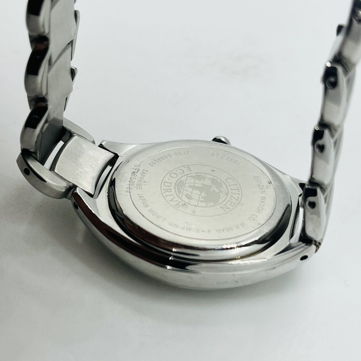 Citizen Silhouette Eco-Drive Silver Floral Dial Watch FE2070-84A Stainless Steel Citizen Silhouette Women main image 2