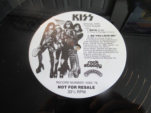 KISS SPECIAL ALBUM FOR SUMMER TOUR 12" EP PROMOTIONAL PROMO RARE VINYL RECORD - Imagen 8 de 8