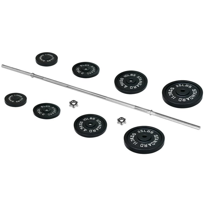 Cap Barbell 1-inch Standard Weight Plate Rack Black Cap Barbell