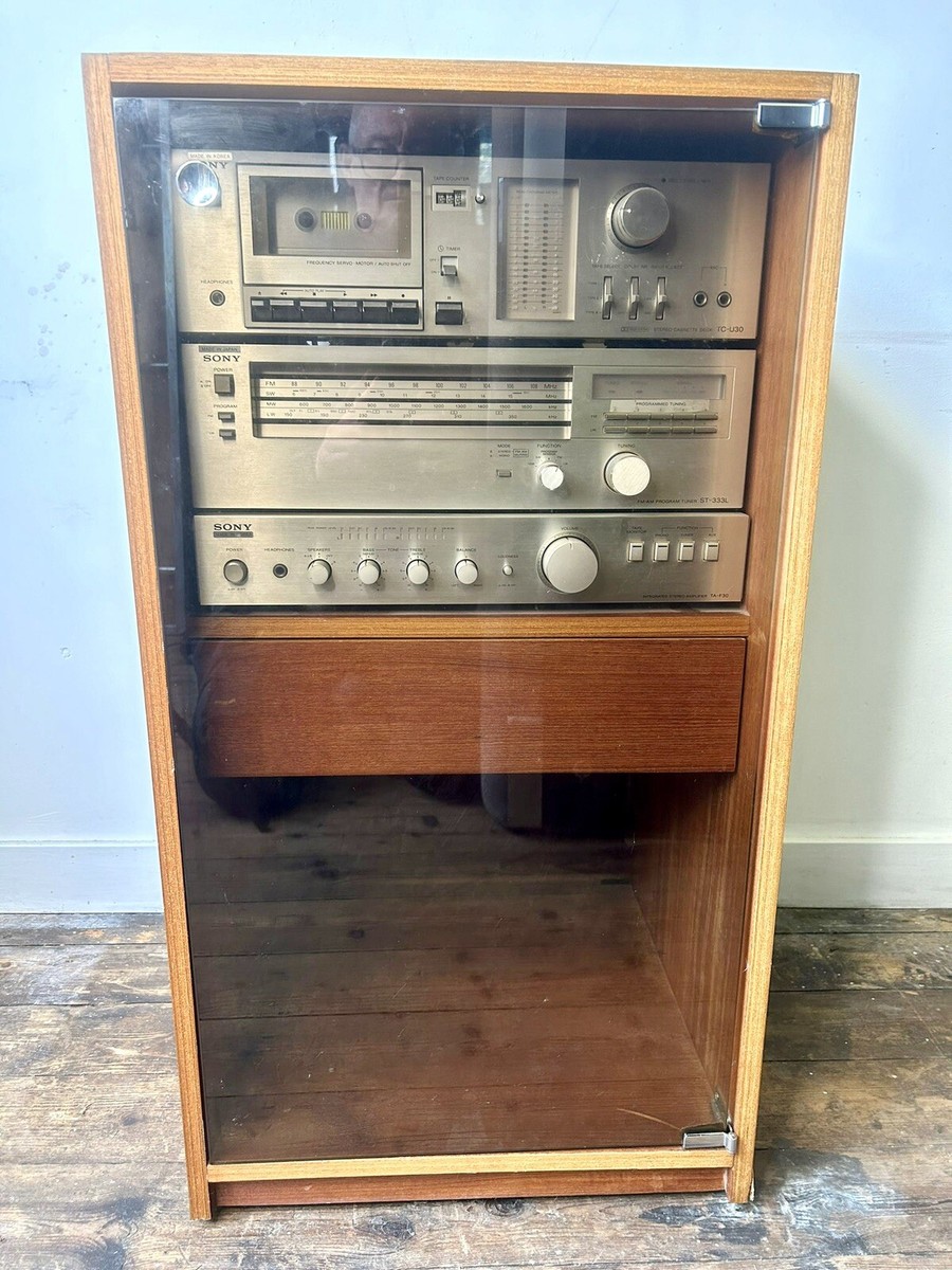 Stunning Vintage Sony Separates Music System AND New Releases