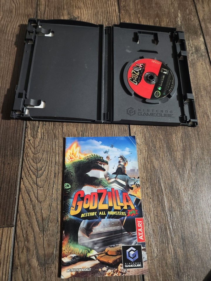 Godzilla Destroy All Monsters Melee Nintendo Gamecube Great Condition