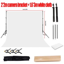 2x2M Backdrop Stand KIT Studio Green Background Support Green Screen Photography