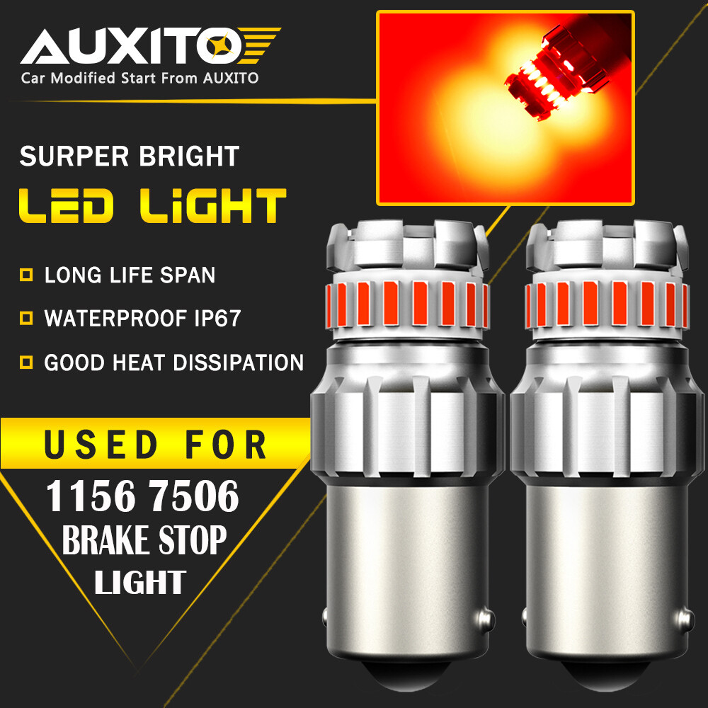 KaiDengZhe 1156 BA15S LED Brake Light Bulb, 12v P21W Red LED Built In - Foto 11