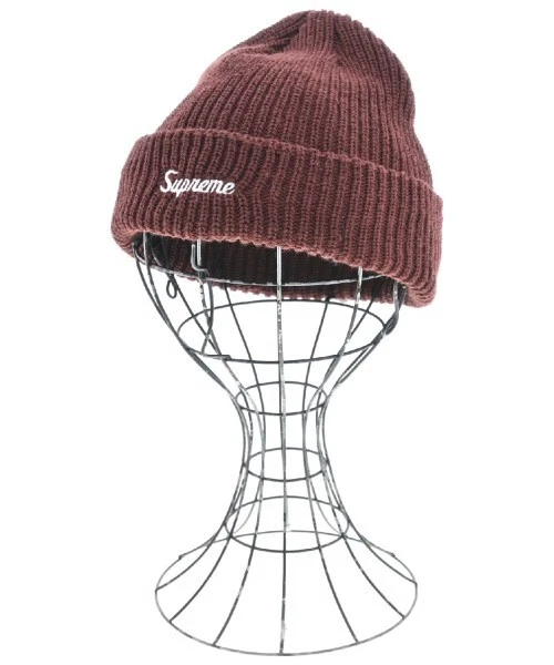 Casquette/bonnet tricot Supreme rouge 2200523774114