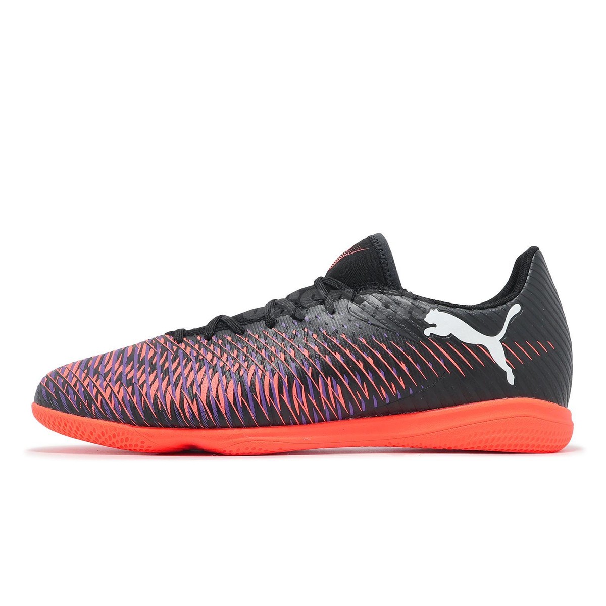 PUMA オレンジ/ブラック フットサルシューズ 28cm 新品 Puma Future 8 Play IT Black Orange Men Unisex Indoor Soccer Shoes