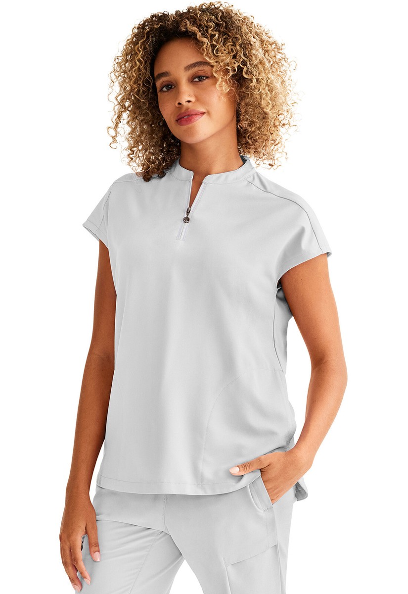 Silver Stone Healing Hands 360 Scrubs Sandy Top 2286 SLST | eBay