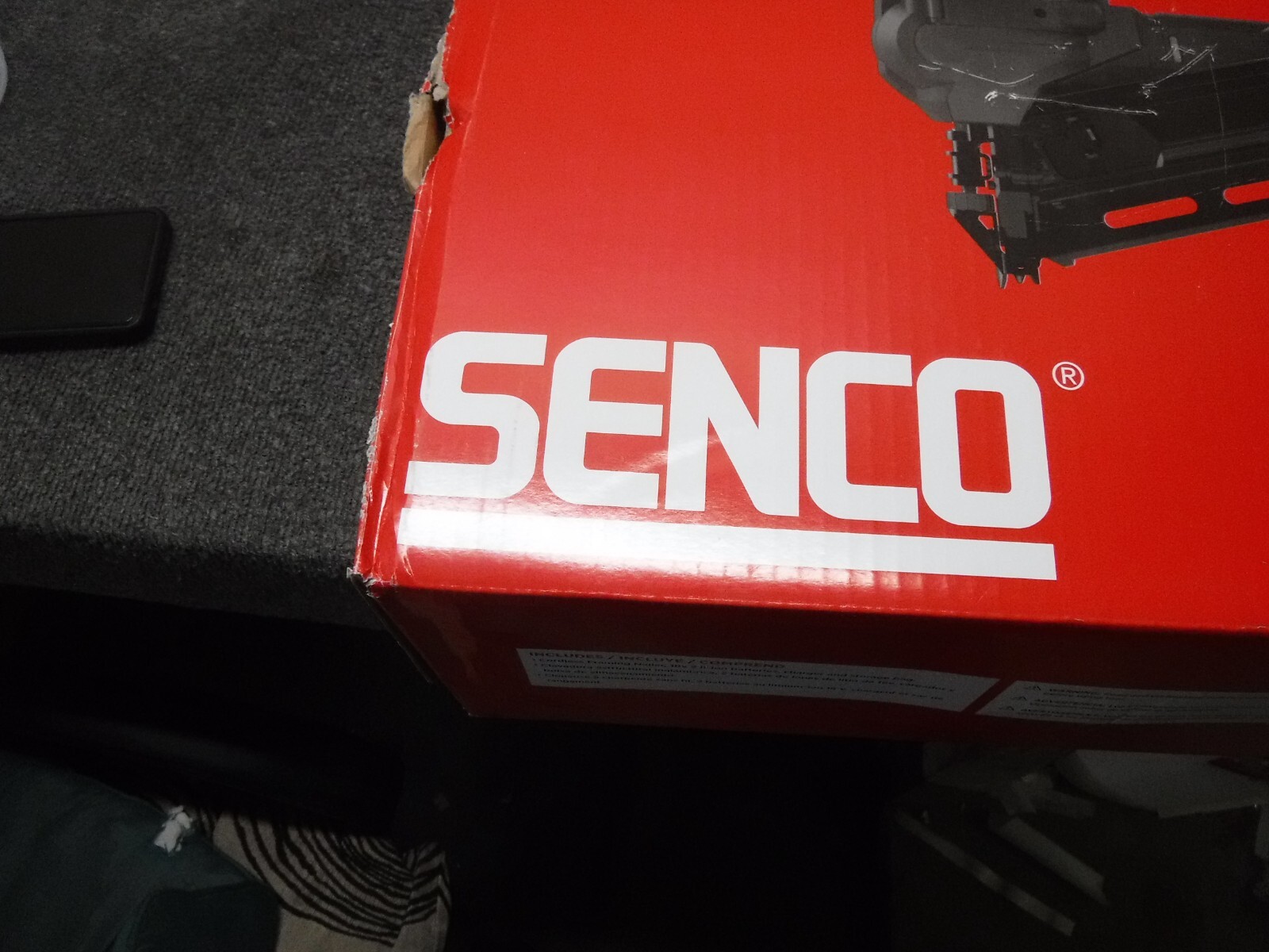 *NEW* Senco Fusion F-35FRHXP Plastic Strip Cordless Framing Nailer ...