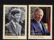 AUSTRALIA, 2023 KINGS BIRTHDAY 2 MNH