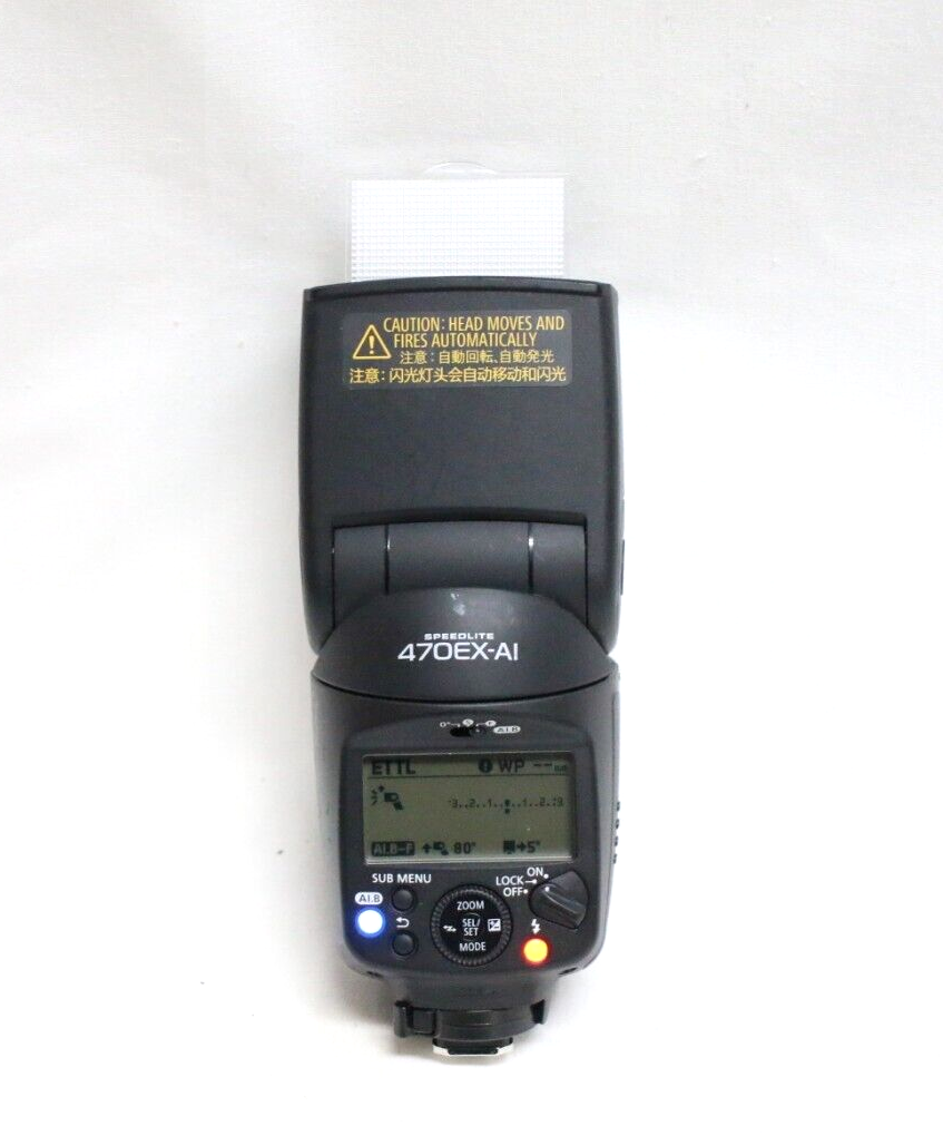 Canon Speedlite 470EX AI Speedlite Flash | eBay