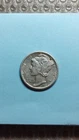 1935 Silver Mercury Dime 10C AU                                             Y257