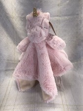 Kellytoy Pink Unicorn Security Blanket K Luxe Plush Lovey Rattle Toy Girl