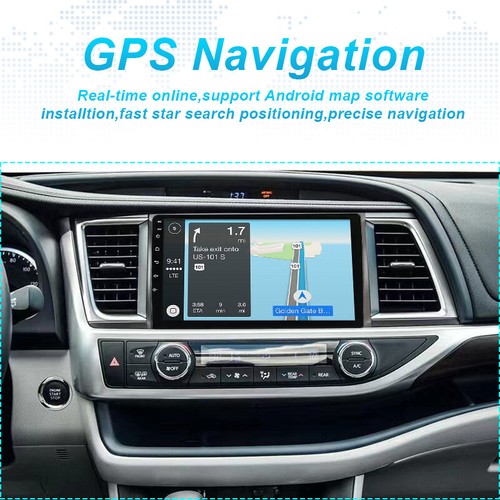 CarPlay Android 13 For Toyota Highlander 2014-19 Car Radio Stereo GPS Navi Wifi - Picture 15 of 17