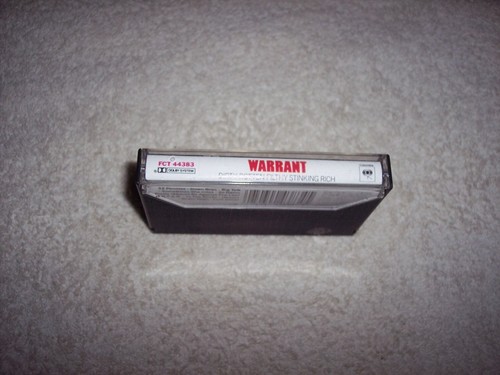 WARRENT--DIRTY ROTTEN FILTHY STINKING RICH *CASSETTE* #382 - Picture 3 of 5