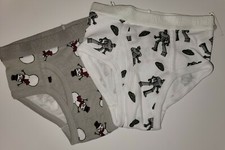 Gymboree Boy Underwear sz XS 3-4 Retail NWT Robot Snowman