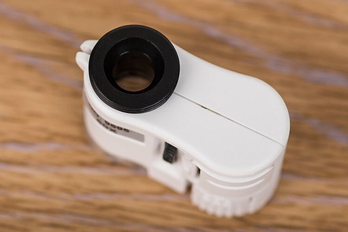 60X Microscope Magnifying Glass Clip-on Magnifier With LED Light For Smart Phone - Picture 5 of 11