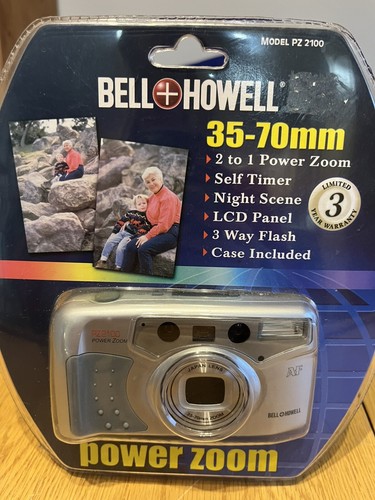 Bell and Howell Power Zoom PZ2100 33-70mm Point and Shoot Camera Sealed - Picture 1 of 7