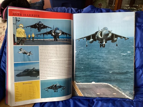 Military Aircraft in Flight by Michael Sharpe 24" H by 17" W Book - Picture 11 of 14