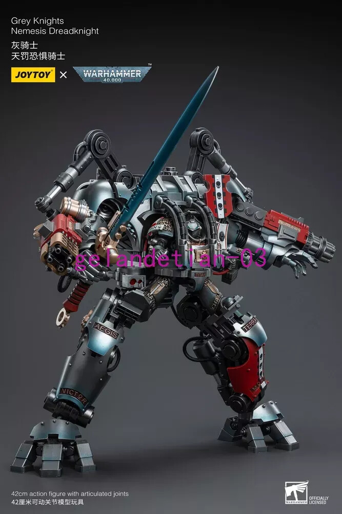1:18 JoyToy Warhammer 40K Grey Knights Nemesis Dreadknight