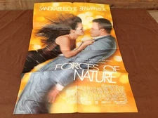 1998 Forces Of Nature Original Movie House Full Sheet Poster