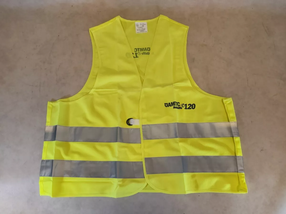 Warntex Warning Safety Vest High Visibilty Jacket Tabard Warnweste Gilet  Yellow