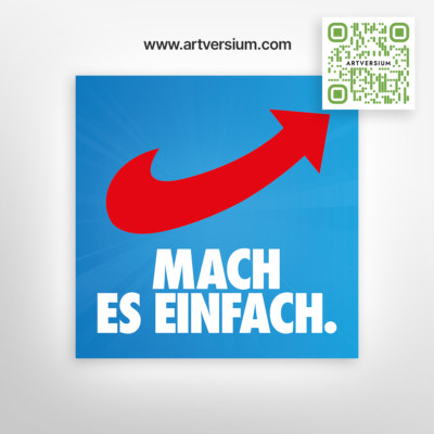 100x AFD - Make It Easy. Sticker 7.4 cm FCK GRN Germany home freedom