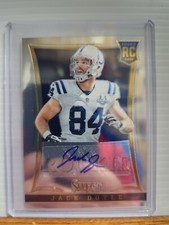 Jack Doyle 2013 Panini Select Rookie Autographs RC #’d 337/499 Colts