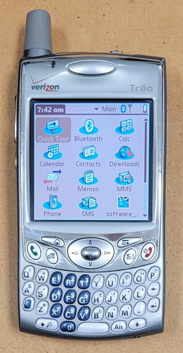 Palm Treo 650 - Gray and Silver ( Verizon ) Very Rare Smartphone