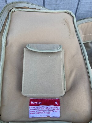 Vintage Apple Macintosh Computer Travel Bag Tote Carry-On Case