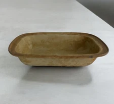 Vtg Pampered Chef Stoneware Baking Dish Lasagna Casserole USA Family Heritage