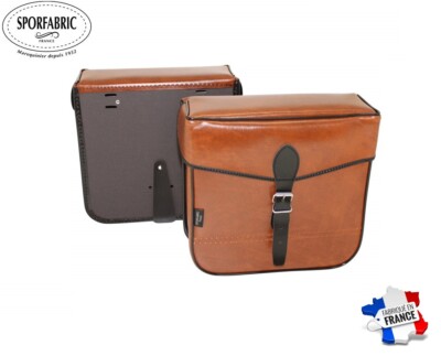 Sacoche Arrière Vélo En Cuir Véritable Marron Vintage PARRYS LEATHER WORLD
