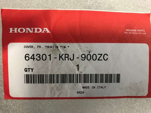 COVER SOTTOPEDANA POGGIAPIEDI SCOOTER HONDA ORIGINALE 64301 - Foto 3 di 3