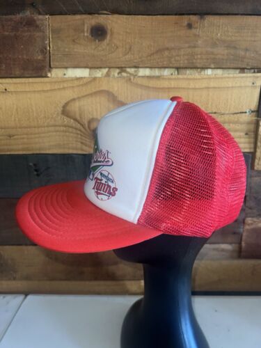 Vtg 87' St. Louis Cardinals Minnesota Twins MLB Baseball World Series Red Hat - Picture 3 of 8