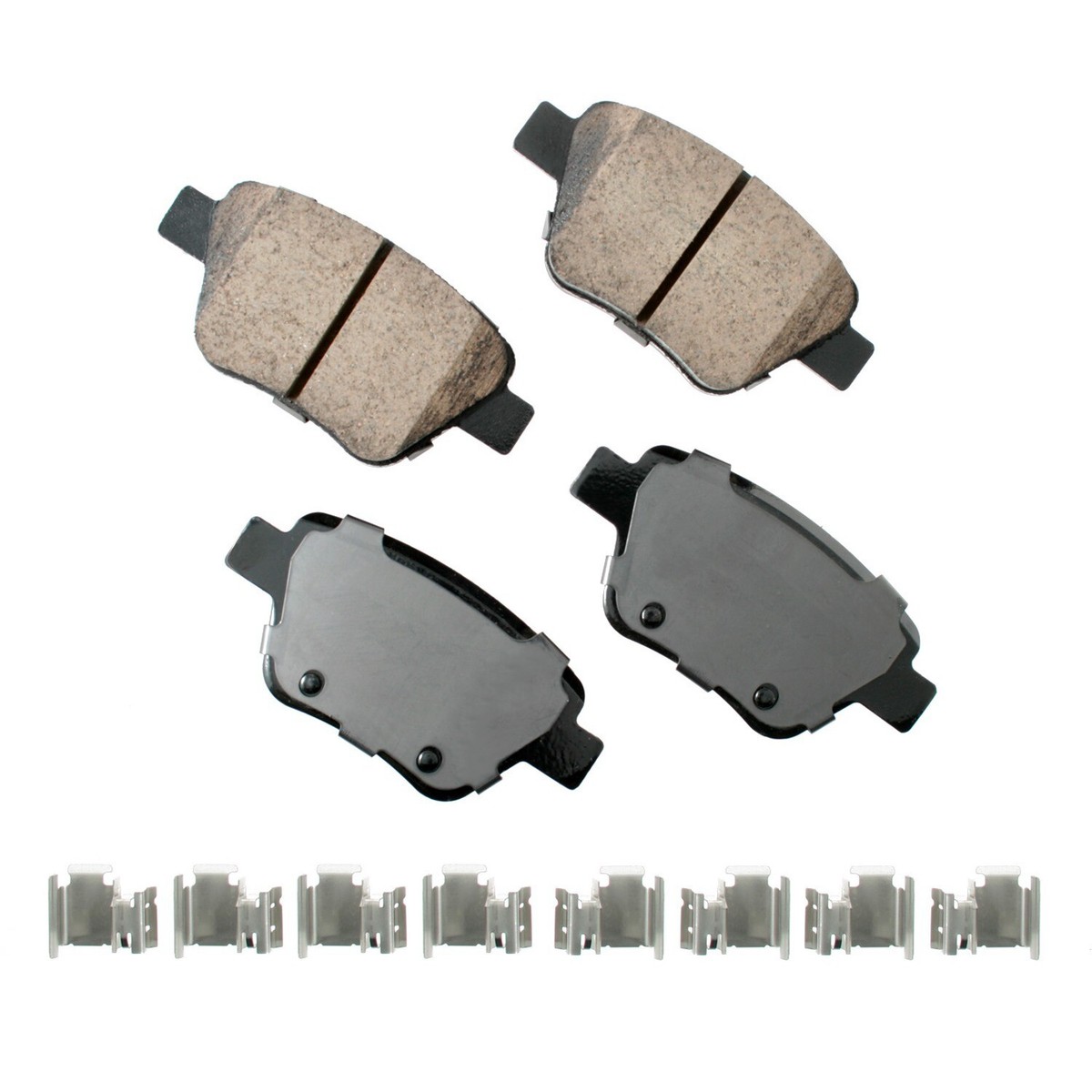 Akebono Brake Pads Rear Audi A3 11-13 Quattro 10-13 Akebono Brake Pads Rear Audi A3 11-13 Quattro 10-13